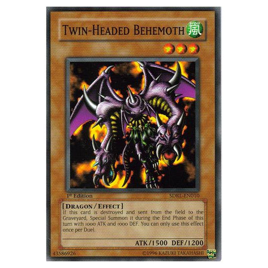 Yu-Gi-Oh! - Rise of the Dragon Lords Structure Deck - Twin-Headed Behemoth (Common) SDRL-EN010
