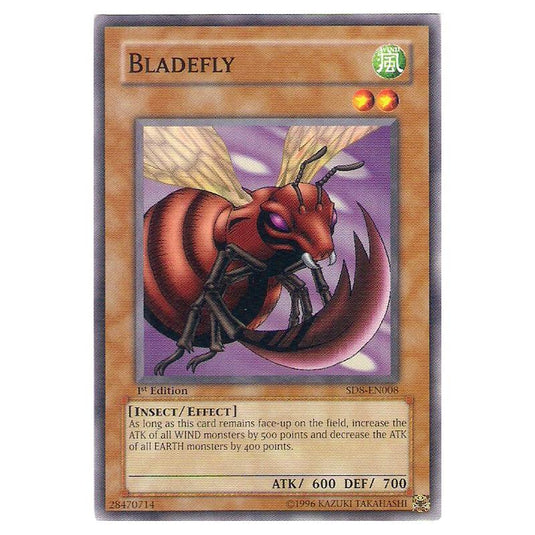 Yu-Gi-Oh! - Structure Deck - Lord of the Storm - Bladefly (Common) SD8-EN008