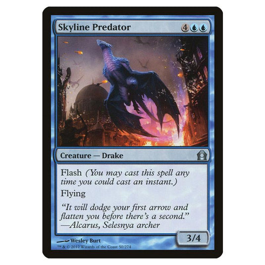 Magic The Gathering - Return To Ravnica - Skyline Predator - 50/274 (Foil)