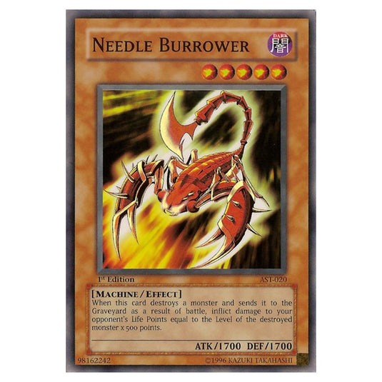 Yu-Gi-Oh! - Ancient Sanctuary - Needle Burrower (Super Rare) AST-020