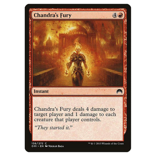 Magic The Gathering - Magic Origins - Chandra\\'s Fury - 136/272