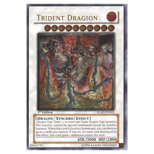 Yu-Gi-Oh! - Raging Battle - Trident Dragion (Ultimate Rare) RGBT-EN043