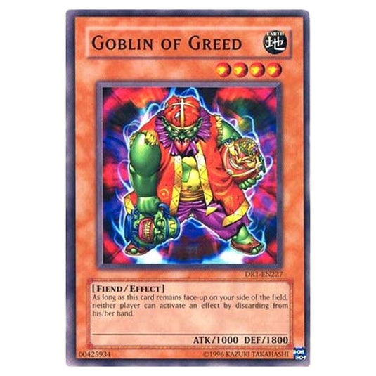 Yu-Gi-Oh! - Dark Revelation Volume 1 - Goblin of Greed (Common) DR1-EN227