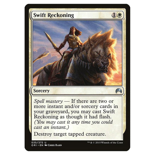 Magic The Gathering - Magic Origins - Swift Reckoning - 35/272