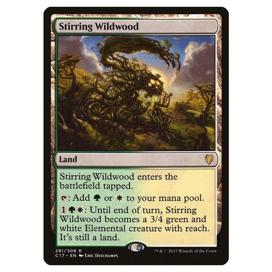 Magic The Gathering - Commander 2017 - Stirring Wildwood - 281/309