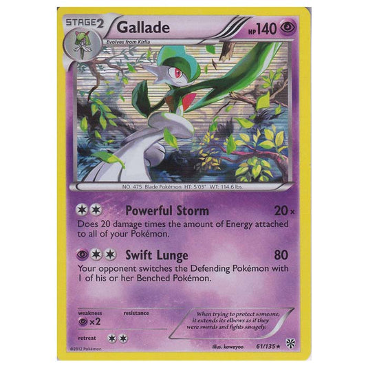 Pokemon - Black & White - Plasma Storm - Gallade - 61/135