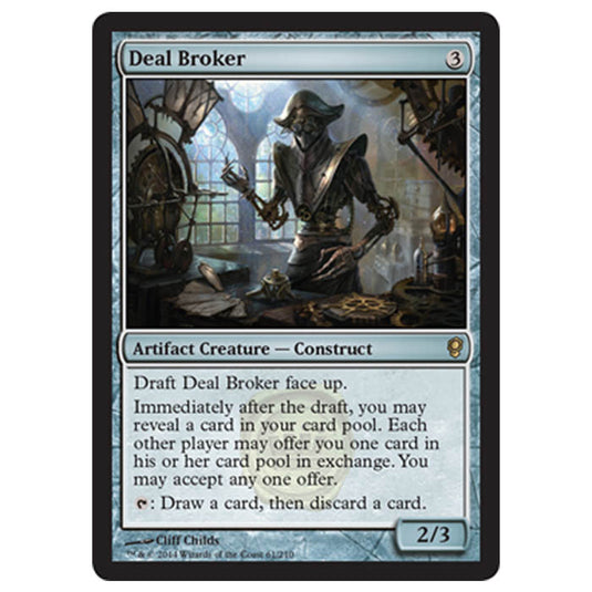 Magic the Gathering - Conspiracy - Deal Broker - 61/210