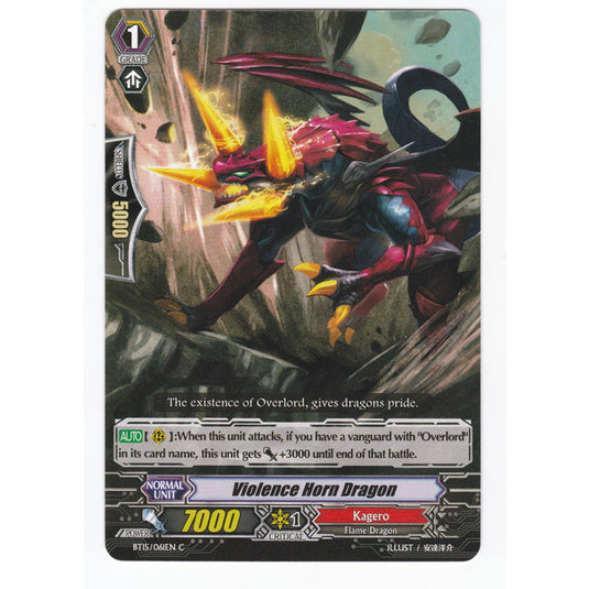 CFV - Infinite Rebirth - Violence Horn Dragon - 61/102