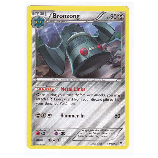 Pokemon - XY Phantom Forces - Bronzong - 61/119