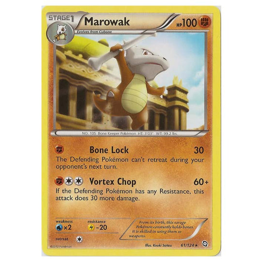 Pokemon - Black & White - Dragons Exalted - Marowak - 61/124