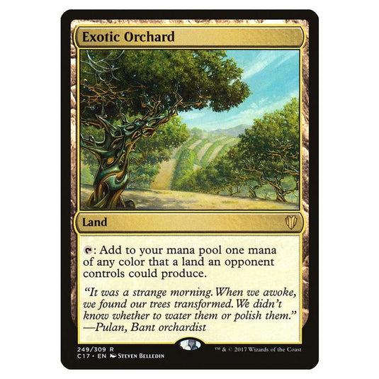 Magic The Gathering - Commander 2017 - Exotic Orchard - 249/309