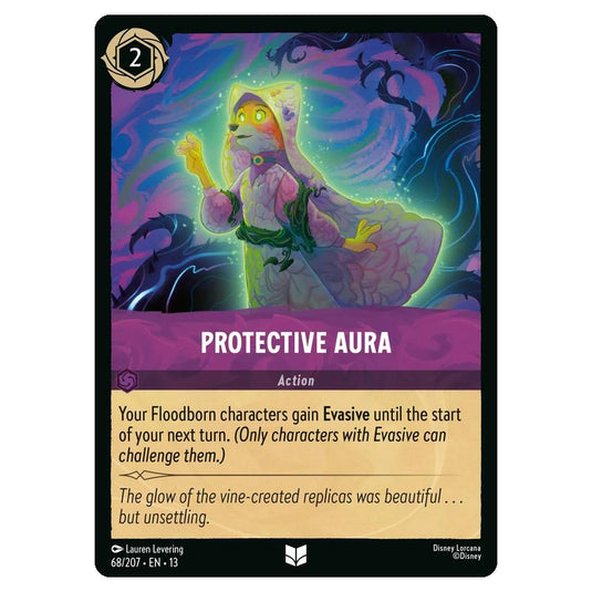 Lorcana - Attack of the Vine - Protective Aura (Uncommon) - 68/207