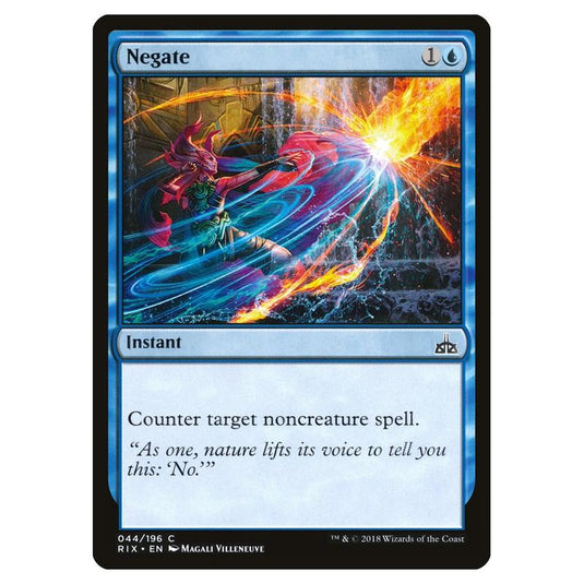 Magic The Gathering - Rivals Of Ixalan - Negate - 44/196 (Foil)