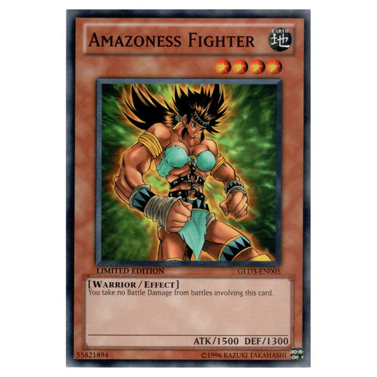 Yu-Gi-Oh! - Gold Series 3 - Amazoness Fighter (Common) GLD3-EN005
