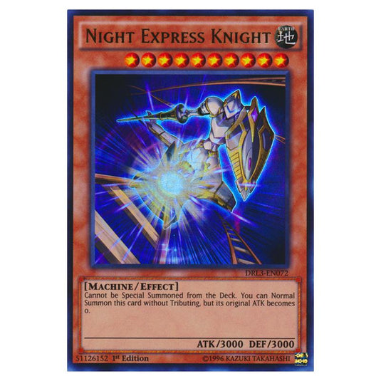 Yu-Gi-Oh! - Dragons of Legend - Unleashed - Night Express Knight (Ultra Rare) DRL3-EN072