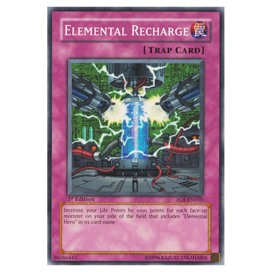 Yu-Gi-Oh! - Enemy of Justice - Elemental Recharge (Common) EOJ-EN050
