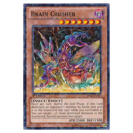 Yu-Gi-Oh! - Battle Pack 2 - War of the Giants - Brain Crusher (Mosaic Rare) BP02-EN047