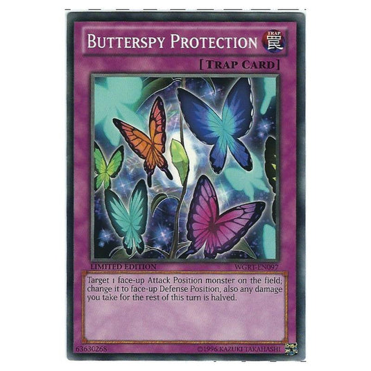 Yu-Gi-Oh! - War of the Giants Reinforcements - Butterspy Protection (Common) WGRT-EN097
