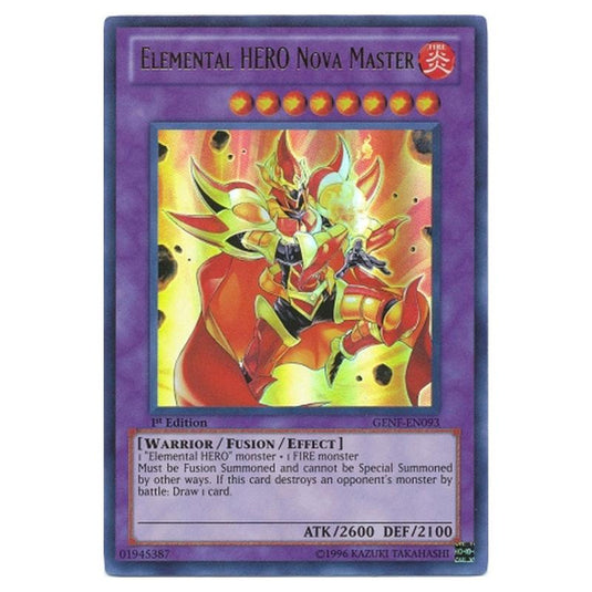 Yu-Gi-Oh! - Generation Force - Elemental HERO Nova Master (Ultra Rare) GENF-EN093