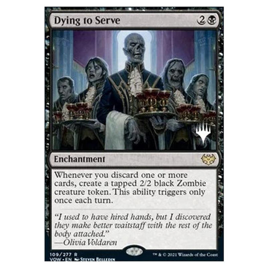 Magic The Gathering - Innistrad: Crimson Vow Promos - Dying to Serve - 109/277