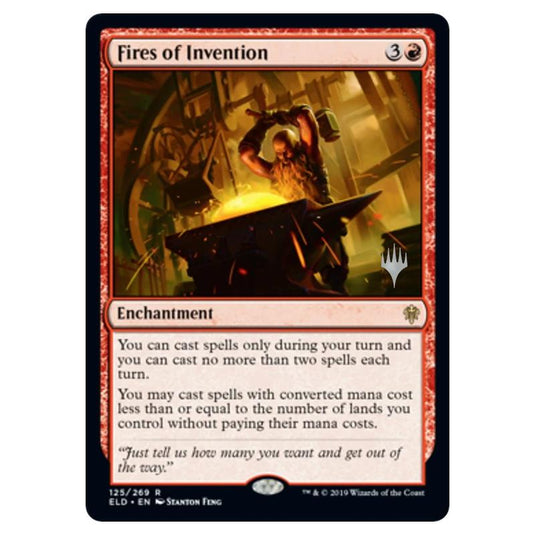 Magic The Gathering - Throne of Eldraine Promos - Fires of Invention - 125/269