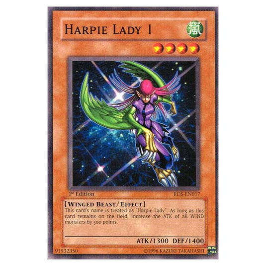 Yu-Gi-Oh! - Rise of Destiny - Harpie Lady 1 (Common) RDS-EN017