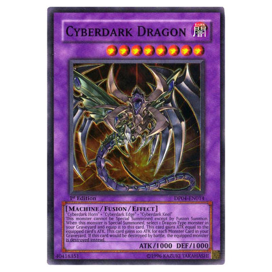 Yu-Gi-Oh! - Duelist Pack - Zane Truesdale - Cyberdark Dragon (Super Rare) DP04-EN014