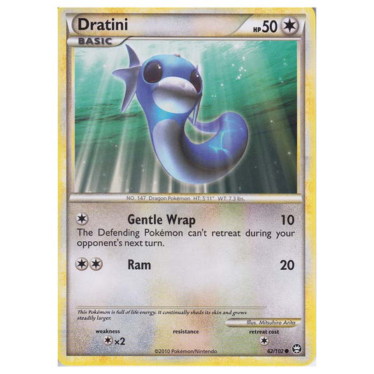 Pokemon - HGSS - Triumphant - Dratini 62/102