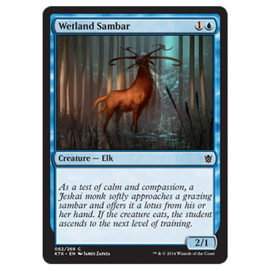 Magic the Gathering - Khans Of Tarkir - Wetland Sambar - 62/269