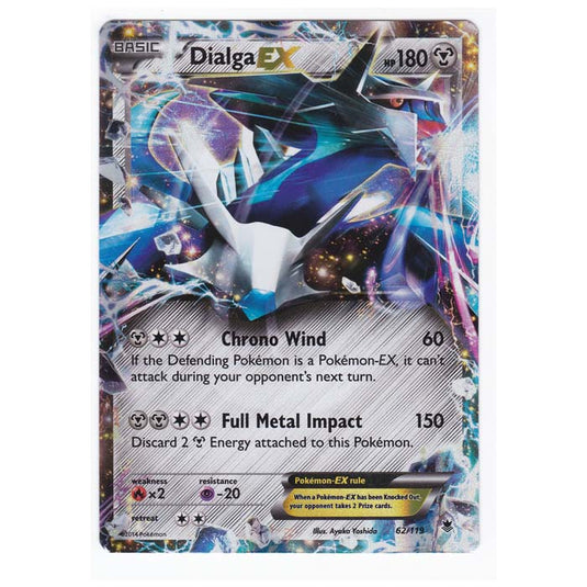 Pokemon - XY Phantom Forces - Dialga EX - 62/119