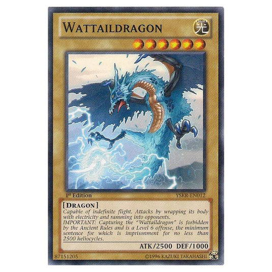 Yu-Gi-Oh! - Starter Deck - Kaiba Reloaded - Wattaildragon (Common) YSKR-EN012
