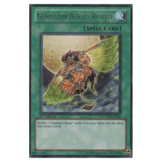 Yu-Gi-Oh! - Legendary Collection 2 - The Duel Academy Years Mega Pack - Gladiator Beast's Respite (Rare) LCGX-EN254