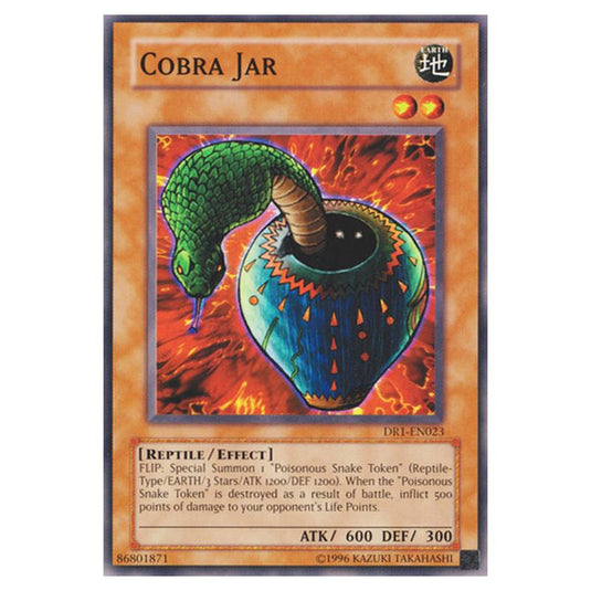 Yu-Gi-Oh! - Dark Revelation Volume 1 - Cobra Jar (Common) DR1-EN023