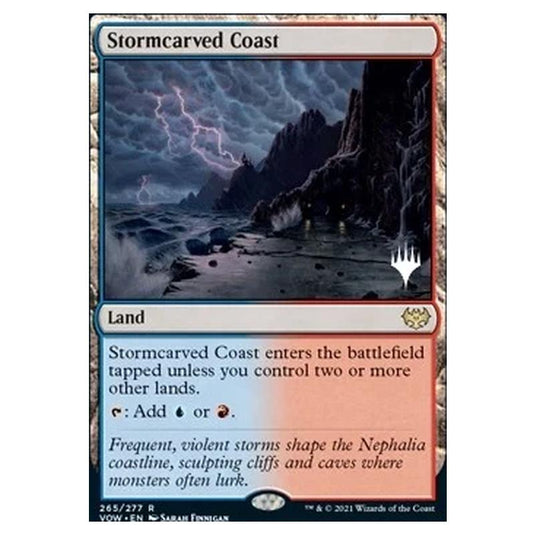Magic The Gathering - Innistrad: Crimson Vow Promos - Stormcarved Coast - 265/277