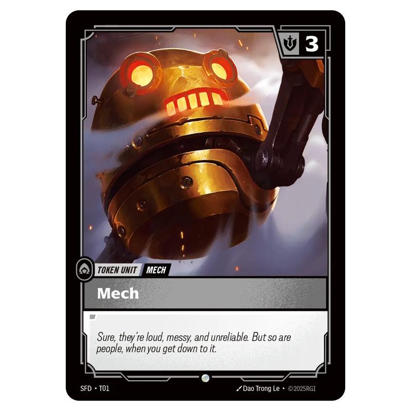Riftbound: League of Legends TCG - Spiritforged - Mech - T01/221 (Foil
