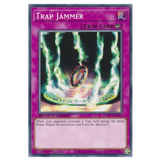 Yu-Gi-Oh! - Speed Duel GX - Duel Academy Box - Trap Jammer (Common) SGX1-ENG16