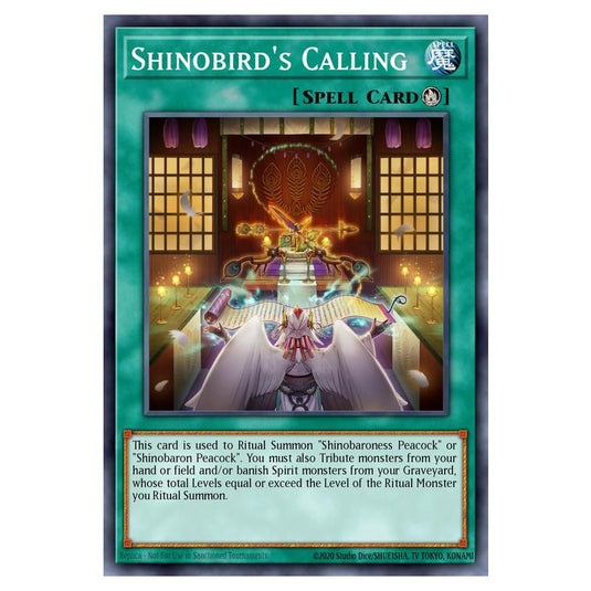 Yu-Gi-Oh! - OTS Tournament Pack 23 - Shinobird's Calling (Common) OP23-EN025