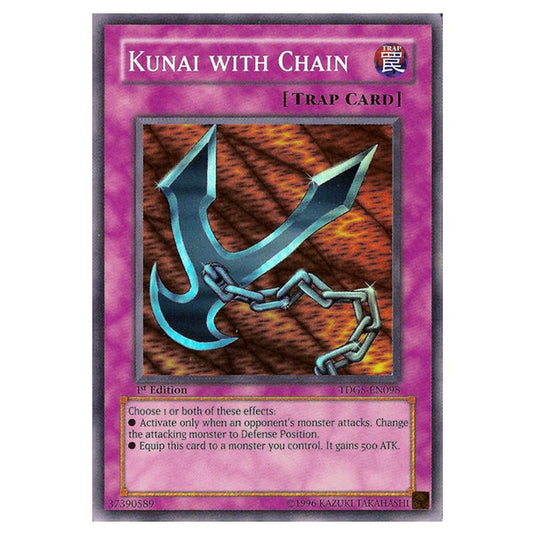 Yu-Gi-Oh! - The Duelist Genesis - Kunai with Chain (Super Rare) TDGS-EN098