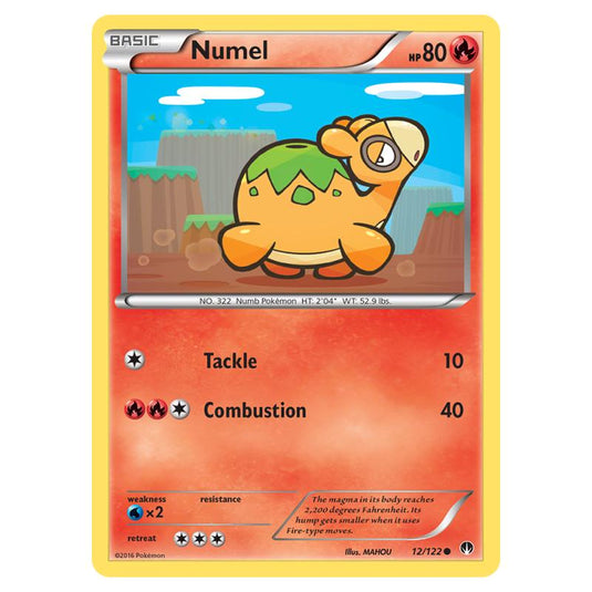 Pokemon - XY - Breakpoint - Numel - 12/122 (Reverse Holo)