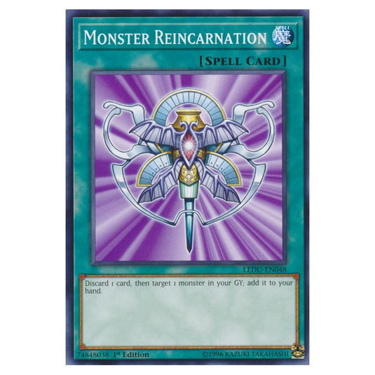 Yu-Gi-Oh! - Legendary Duelists - Monster Reincarnation (Common) LEDU-EN048