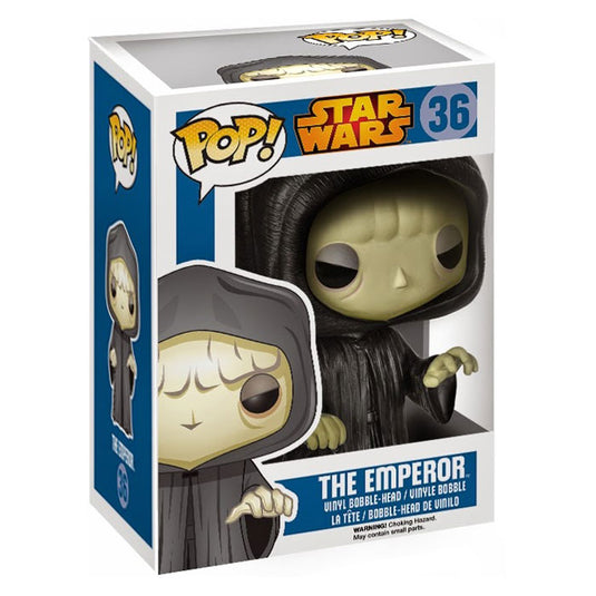 Funko POP! - Star Wars - #36 The Emperor Palpatine Bobble Head Figure