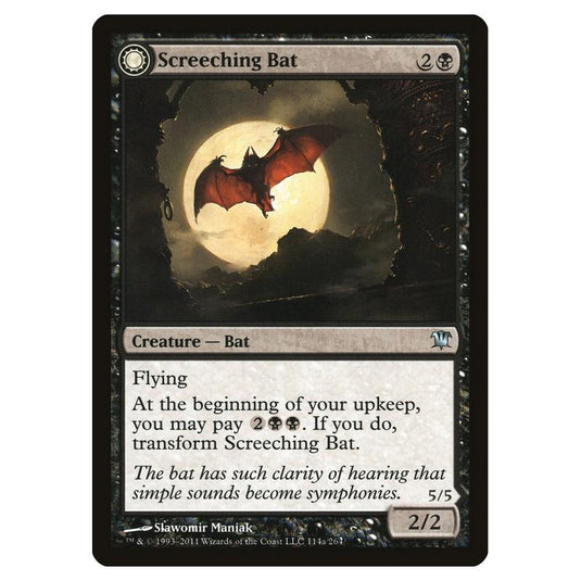 Magic the Gathering - Innistrad - Screeching Bat // Stalking Vampire - 114/264