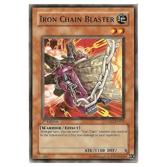 Yu-Gi-Oh! - Crossroads of Chaos - Iron Chain Blaster (Common) CSOC-EN019