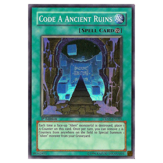 Yu-Gi-Oh! - Crimson Crisis - Code A Ancient Ruins (Super Rare) CRMS-EN088