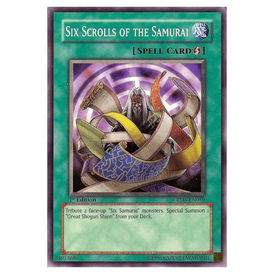 Yu-Gi-Oh! - Crimson Crisis - Six Scrolls of the Samurai (Common) CRMS-EN059