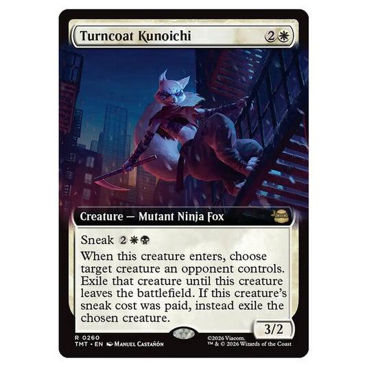 Magic The Gathering - Teenage Mutant Ninja Turtles - Turncoat Kunoichi - 0260
