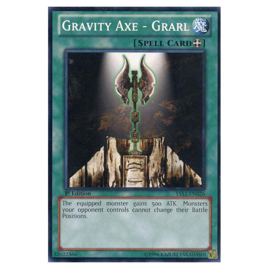 Yu-Gi-Oh! - Starter Deck - Xyz Symphony - Gravity Axe - Grarl (Common) YS12-EN026
