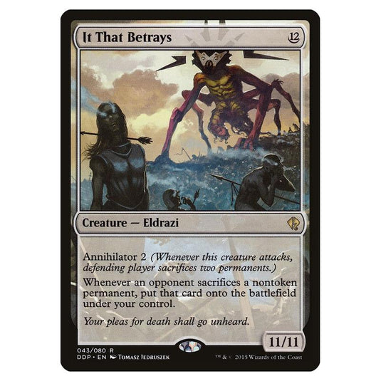 Magic the Gathering - Duel Decks: Zendikar vs. Eldrazi - It That Betrays - 43