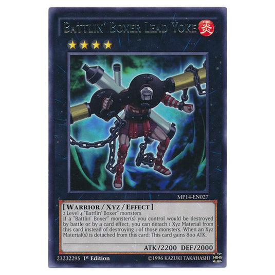 Yu-Gi-Oh! - 2014 Mega-Tin Mega Pack - Battlin' Boxer Lead Yoke (Rare) MP14-EN027