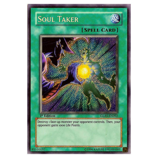 Yu-Gi-Oh! - Gladiator\'s Assault - Soul Taker (Secret Rare) GLAS-EN092